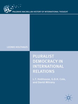 cover image of Pluralist Democracy in International Relations
